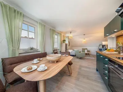 Küche/Küchenzeile in der Unterkunft One-bedroom apartment