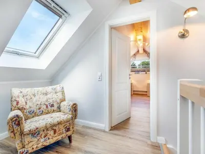Ein Sitzbereich in der Unterkunft One-bedroom apartment