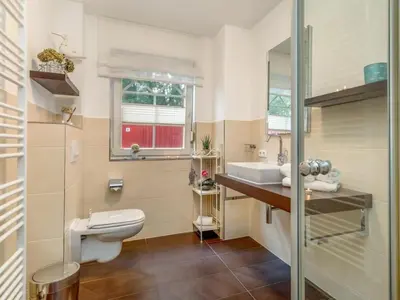 Ein Badezimmer in der Unterkunft One-bedroom apartment