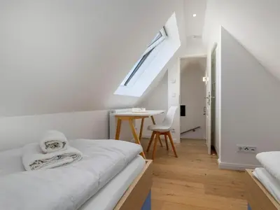 Ein Bett oder Betten in einem Zimmer der Unterkunft Holiday home OstseeLust