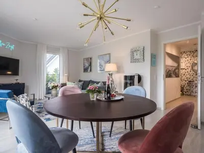 TV/Unterhaltungsangebot in der Unterkunft Beach-friendly - Villa Baltic