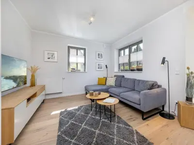 Ein Sitzbereich in der Unterkunft Holiday apartment with 2 bedrooms