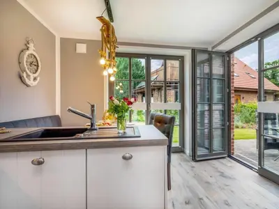 Küche/Küchenzeile in der Unterkunft One-bedroom apartment
