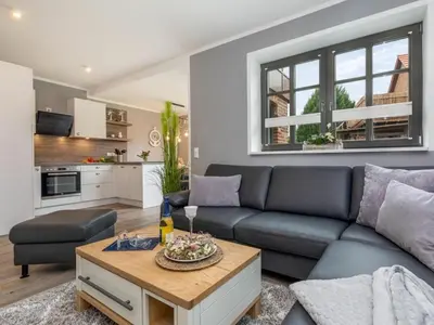 Küche/Küchenzeile in der Unterkunft One-bedroom apartment