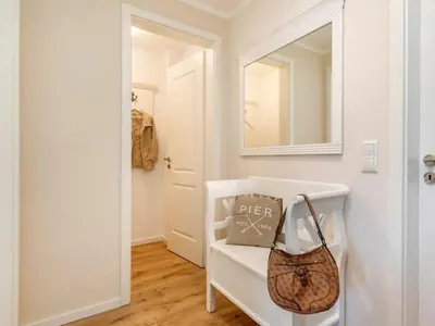 Ein Bett oder Betten in einem Zimmer der Unterkunft Suite 6 Windkieker