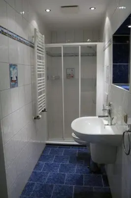 Ein Badezimmer in der Unterkunft Frankenhof Zingst