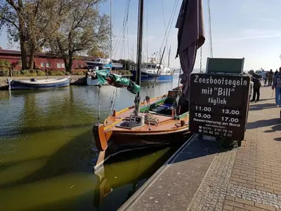 Blick auf einen Fluss in der Nähe der Ferienwohnung
