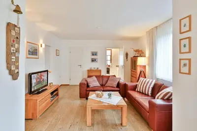 TV/Unterhaltungsangebot in der Unterkunft Haus unterm Reet rechts