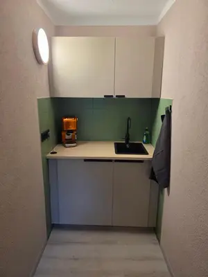 Küche/Küchenzeile in der Unterkunft Appartment Zweierlei