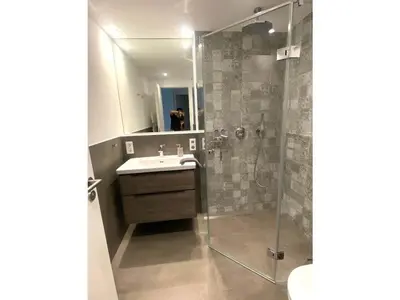 Ein Badezimmer in der Unterkunft Beach villa Zingst