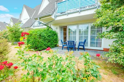 Ein Garten an der Unterkunft Haus Kranich 6, Fewo Nr 27