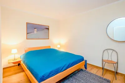 Ein Bett oder Betten in einem Zimmer der Unterkunft Haus Kranich 6, Fewo Nr 27