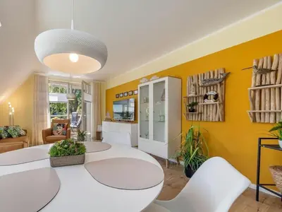 Ein Sitzbereich in der Unterkunft Holiday apartment with 1 bedroom