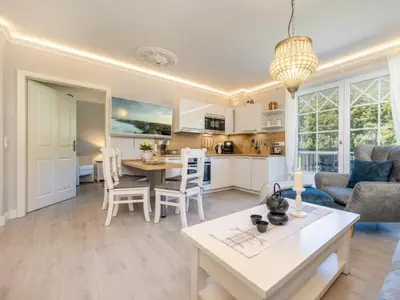 Küche/Küchenzeile in der Unterkunft Villa Strandblick 6