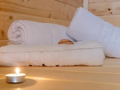 Ein Bett oder Betten in einem Zimmer der Unterkunft House on the beach 4