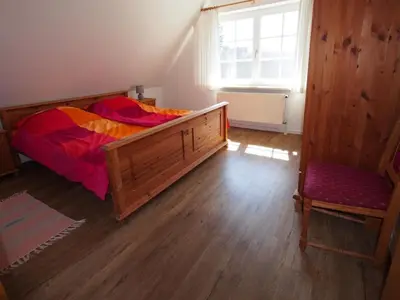 Ein Bett oder Betten in einem Zimmer der Unterkunft Holiday apartment in Prerow with terrace