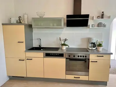 Küche/Küchenzeile in der Unterkunft Holiday Home Wiesenblick 8 by Interhome