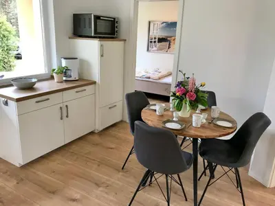 Küche/Küchenzeile in der Unterkunft Holiday Home Wiesenblick 6 by Interhome