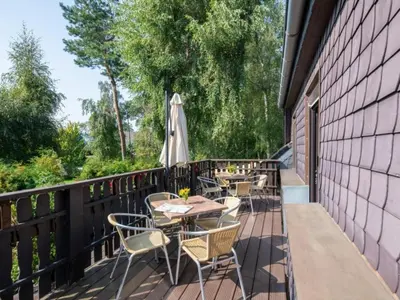 Ein Balkon oder eine Terrasse in der Unterkunft Apartment Wohnung 2 by Interhome