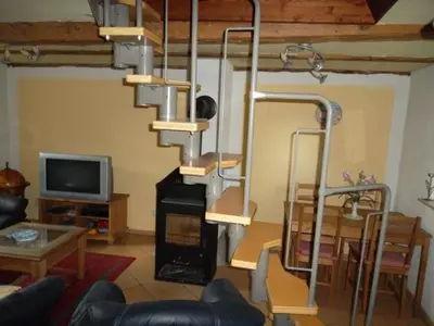TV/Unterhaltungsangebot in der Unterkunft Holiday Home Freistehendes Ferienhaus in ruhiger Lage by Interhome