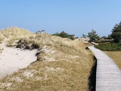 Naturlandschaft in der Nähe des Ferienhauses