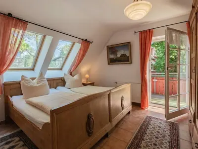 Ein Bett oder Betten in einem Zimmer der Unterkunft Holiday apartment with 1 bedroom