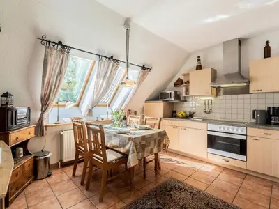 Küche/Küchenzeile in der Unterkunft Holiday apartment with 1 bedroom