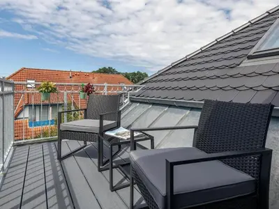 Ein Balkon oder eine Terrasse in der Unterkunft Suite 7 Wave Game