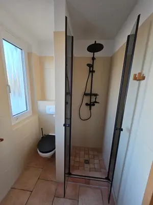Ein Badezimmer in der Unterkunft Fewo LucGa