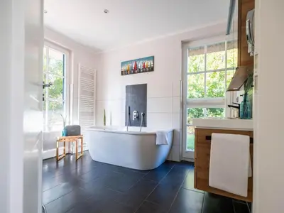 Grundriss der Unterkunft Ferienhaus Haubenlerche, Fuhlendorf