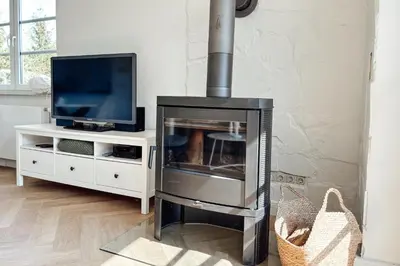 TV/Unterhaltungsangebot in der Unterkunft Exquisites Ferienhaus 