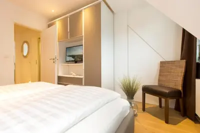 Ein Bett oder Betten in einem Zimmer der Unterkunft Navis