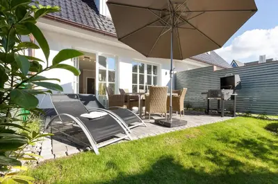 Ein Garten an der Unterkunft Mare
