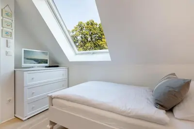 Ein Bett oder Betten in einem Zimmer der Unterkunft Mare