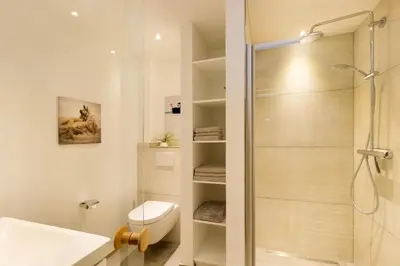 Ein Badezimmer in der Unterkunft Mare