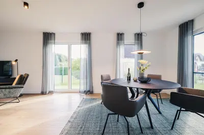 TV/Unterhaltungsangebot in der Unterkunft Strandvilla Zingst Appartement 04 EG