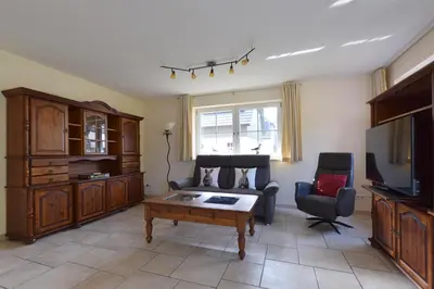 TV/Unterhaltungsangebot in der Unterkunft Ferienwohnung „Has“
