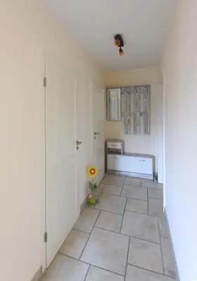 Ein Bett oder Betten in einem Zimmer der Unterkunft Ferienwohnung „Has“