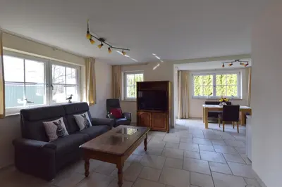 TV/Unterhaltungsangebot in der Unterkunft Ferienwohnung „Has“