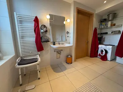 Ein Badezimmer in der Unterkunft Meerurlaub-Barrierefrei