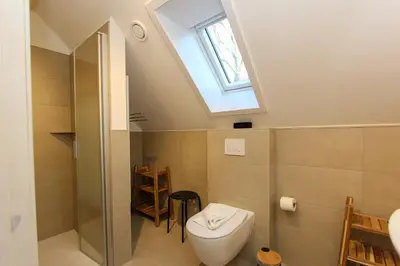 Ein Badezimmer in der Unterkunft Ilse
