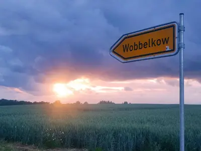 Blick auf den Sonnenuntergang/Sonnenaufgang von des Ferienhauses aus oder aus der Nähe