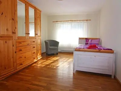 Ein Sitzbereich in der Unterkunft Ferienwohnung, Wieck am Darß