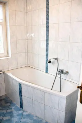 Ein Badezimmer in der Unterkunft Strandstr 4b 