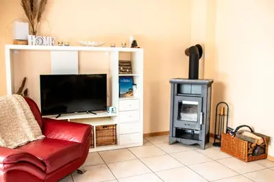 TV/Unterhaltungsangebot in der Unterkunft Strandstr 4b 