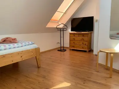 TV/Unterhaltungsangebot in der Unterkunft Strandmuschel