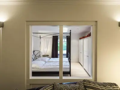 Ein Bett oder Betten in einem Zimmer der Unterkunft Burg Roland Wohnung 05