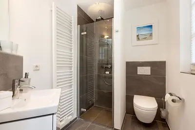 Ein Badezimmer in der Unterkunft Zingster Perle 3
