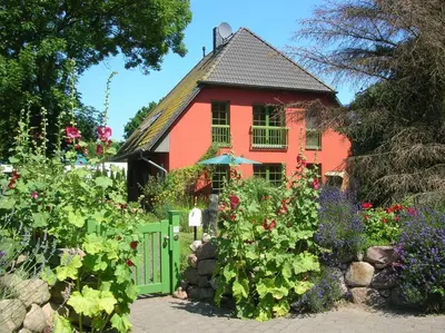 Ein Garten an der Unterkunft Jagdhaus 1 EG