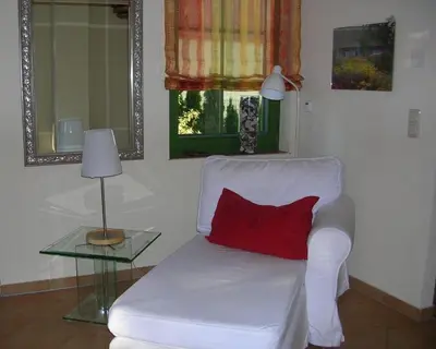 Ein Bett oder Betten in einem Zimmer der Unterkunft Jagdhaus 1 EG